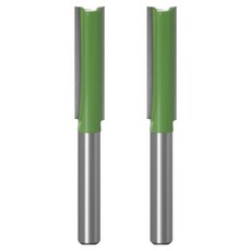 공구엔 6mm 생크 트리머 평비트 5mm, 2개