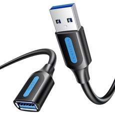 벤션 USB3.2 10Gbps USB AM to AF 초고속 연장케이블, 1개, 1m