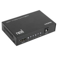 넥시 4K 1:4 HDMI 분배기 NX-4K0104SP-60C NX1297, 1개