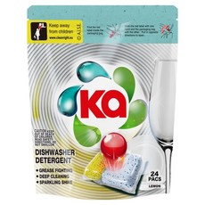 카포드 식기세척기 캡슐세제 레몬 24p, 288g, 1개