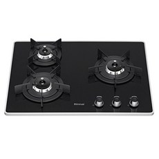 린나이 빌트인 쿡탑 가스레인지 블랙펄 3구 방문설치, LPG, RBR-P3501D