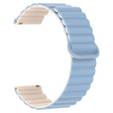 젤리타이거 갤럭시워치 호환 링크 마그네틱 스트랩 밴드 20mm, 블루그레이, 1개