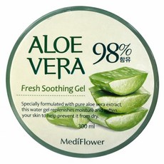 MediFlower 台灣公司貨 蘆薈保濕舒緩凝膠, 1件, 300ml