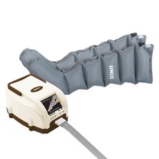 유닉스 맥스타 사지압박 순환장치 공기압 다리 마사지기, UAM-8700, 화이트