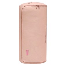 德普羅商務 圓滾滾圓筒形棉被衣物壓縮收納袋 粉紅色