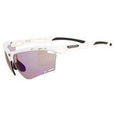 루디프로젝트 프로펄스 선글라스, 화이트 글로스 + 임팩트X2 포토크로믹 레이저 퍼플 변색렌즈, 1개