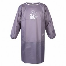 DING DONG PET 寵物美容防水圍裙, 灰色, 1個