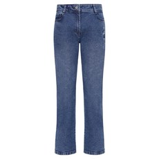 올리비아하슬러 여성용 메탈 로고 자수 데님 OHDSDP101