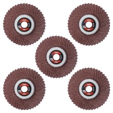 스탠맨 날개사포 해바라기형 80방 100mm, 5개