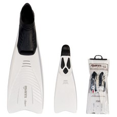 Mares Clipper 蛙鞋 雙腳穿戴組, 白色