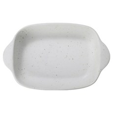 Daparang 復古紋理陶瓷焗烤義大利麵碗 HJ1320, 白色, 1個