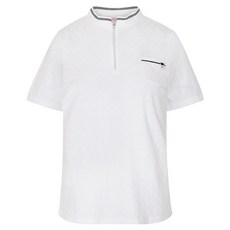 Crocodile 鱷魚 Crocodile 女款 Eri 金屬混紡側邊口袋細節半拉鍊T恤 CLDM-TS213