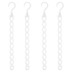 엔도브 360도 멀티 옷걸이, 화이트, 4개