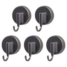 엔도브 강력 흡착식 벽걸이 후크, 그레이, 5개