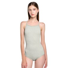 HOOG 女款 Funshine 低胸 Momo U型後綁帶蝴蝶結泳衣 WRM1949