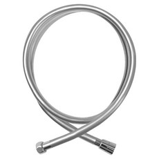 바른생활수 데일리 소프트 샤워호스, 2m, 실버