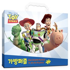 퍼즐라이프 디즈니 토이스토리 15p + 20p + 25p + 30p 가방퍼즐 세트, 1세트, 90피스