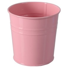 탑피아 철제 미니 양동이형 연필꽂이, 핑크색, 1개