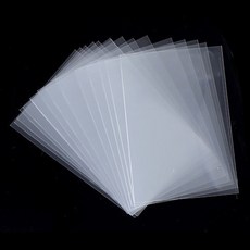 Mungudam 卡片保護塑膠套 09 開放式 0.1 x 61 x 88 mm, 透明, 400個