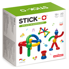 STICK-O 基本款 20件組 20p, 混合顏色, 1套