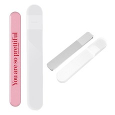 魔法指甲拋光器 魔法玻璃指甲拋光器 2件組, 1套, 03 美麗滿溢