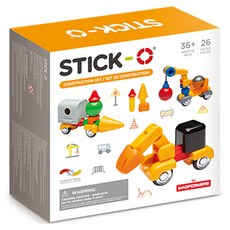스틱오 컨스트럭션 세트 26p, 혼합색상, 1세트