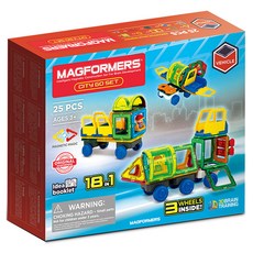 MAGFORMERS 城市啟動套組 25p, 混合顏色, 1套