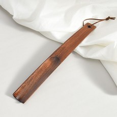 마켓피아 휴대용 걸이형 우드 구두주걱 30cm, 1개, 혼합색상