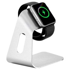 LIAMONT Apple Watch 充電座, 1個, 銀色