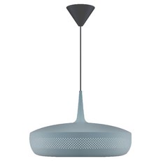 UMAGE Clava Dain 吊燈 1號盒 燈罩, 藍灰色(燈罩) + 黑色(電線)