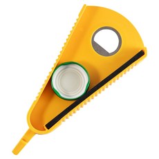 아케이바이 고급형 멀티 뚜껑 따개, 1개, 노랑