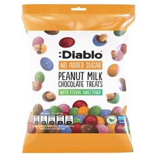 디아블로슈가프리 무가당 피넛 밀크 초콜릿 쉘, 40g, 1개