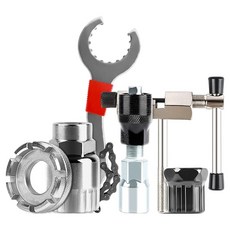 BTR 자전거 스프라켓 크랭크 교체 수리 도구 6종 세트, 1세트