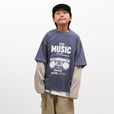 庫爾納爾 SOUND 寬鬆素色層次T恤
