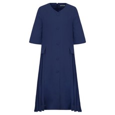 올리비아하슬러 스커트 주름 장식 셔츠 원피스 OHDMOP206