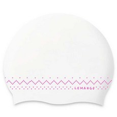 LEMAnGO 室內外泳帽 Tokidoki 4210, 白色, 1個