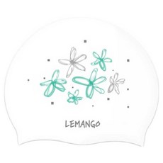 LEMAnGO 室內外泳帽 Mildist Winter 2163, 白色, 1個