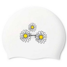 르망고 실내외 수모 데이지 2112, White, 1개