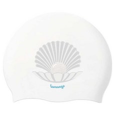 LEMAnGO 室內外泳帽 Margarita 4202, 白色, 1個