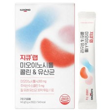 gQ Lab 肌醇膽鹼與益生菌 28入, 140g, 1個