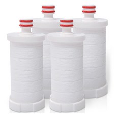 필터클래스 바디럽 퓨어썸 대용량 호환 염소 리필 필터, 4개