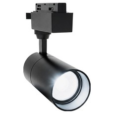 블링라이트 GS 원통 스포트 LED COB 레일조명 10W, 블랙 + 주광색, 1개