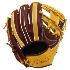 Buckler 內野手套 右投用 FP 1150DW-01, 摩卡 + 黃色, 1個