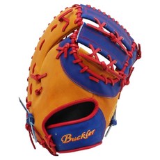 Buckler 一壘手手套 右投用 FP 1275-FS, 棕褐色 + 皇家藍, 1個