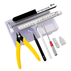 Inart 塑膠模型公仔組裝工具套組, 混合色, 1套