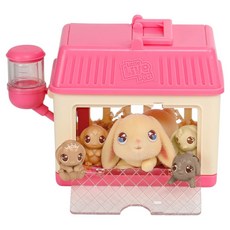 리틀라이브펫츠 미니 마마서프라이즈 버니, 혼합색상, 1개, 220mm