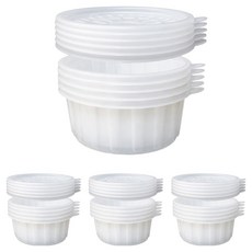 블룸엣홈 신형 미니탕 삼계탕용기 반투명 158mm 소, 20개, 1개입