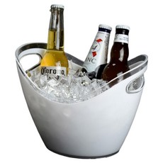 Triano 高級家庭酒吧冰桶 葡萄酒冷卻 白色, 1個, 8L