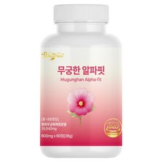 웰트릿 무궁한 알파핏 평화무궁화 복합분말 36g, 1개, 60정
