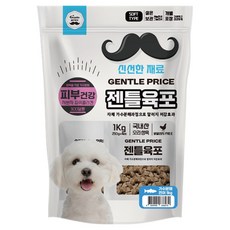 스페푸 강아지 관절건강 가수분해 젠틀육포, 1개, 1kg, 혼합맛(연어/오리) 1개, 1kg, 혼합맛(연어/오리)